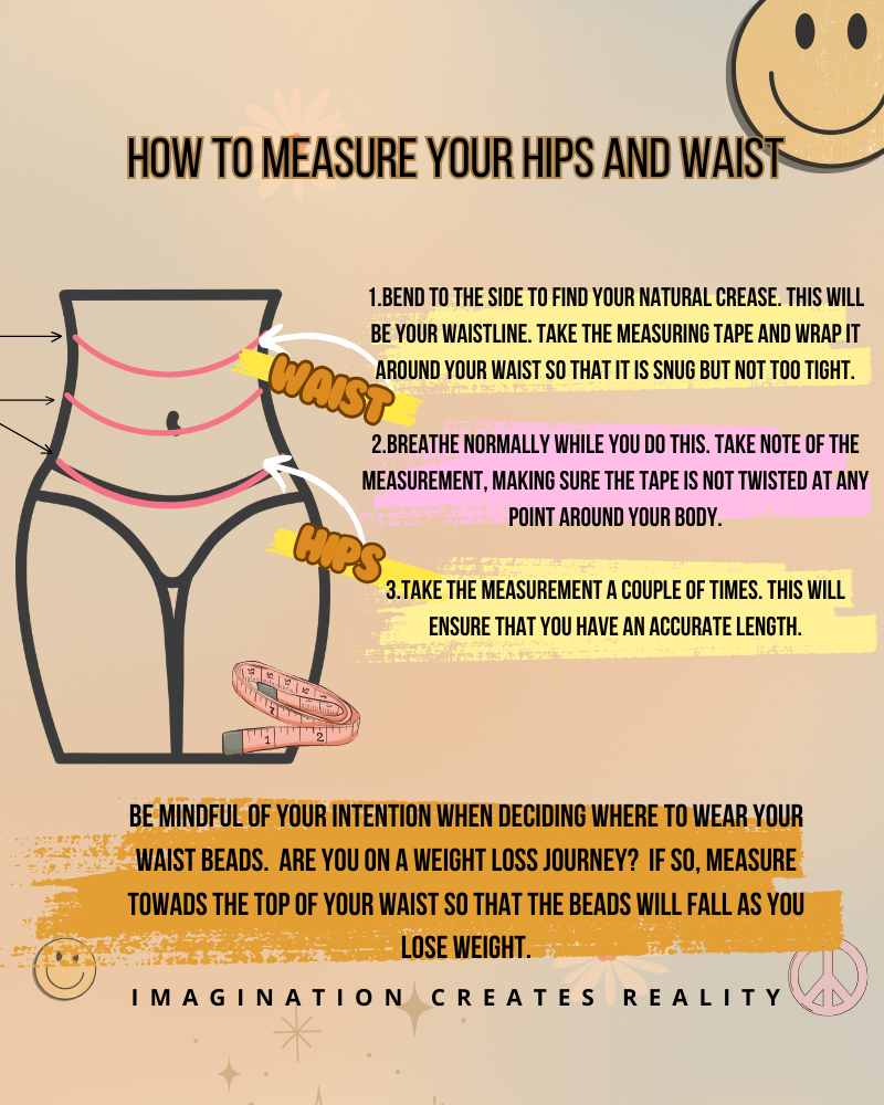 Burnt Orange Waist Beads